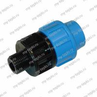 ПНД Соединение 20х1/2" нар/р PN10 ДЖИЛЕКС (9118) ПНД Соединение 20х1/2" нар/р PN10 ДЖИЛЕКС (9118)