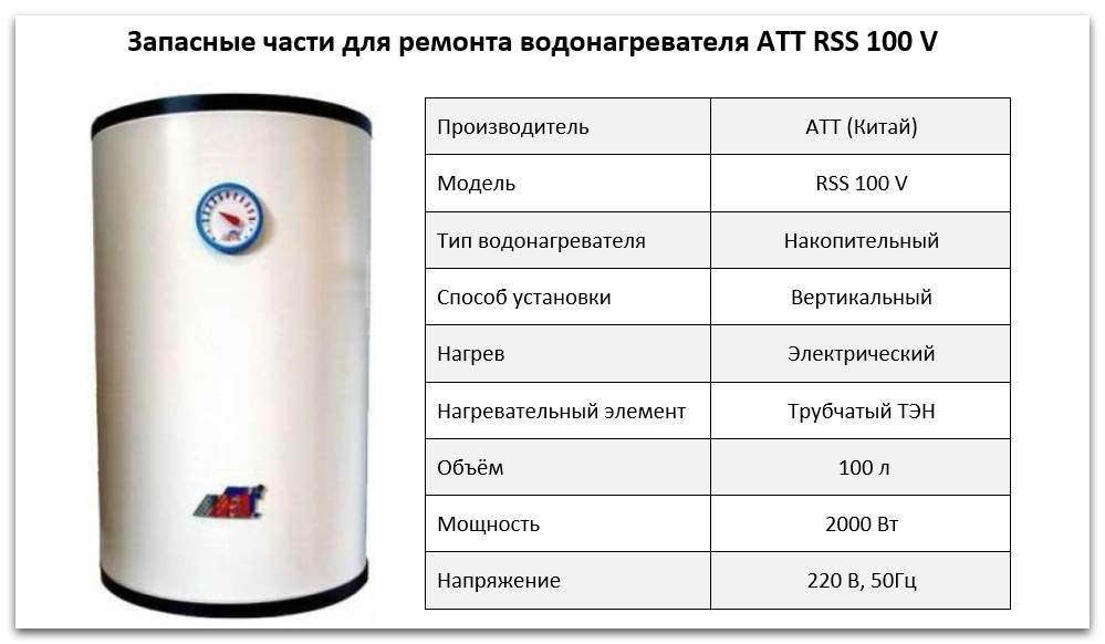 Купить запчасти ATT RSS 100 V в Рязани