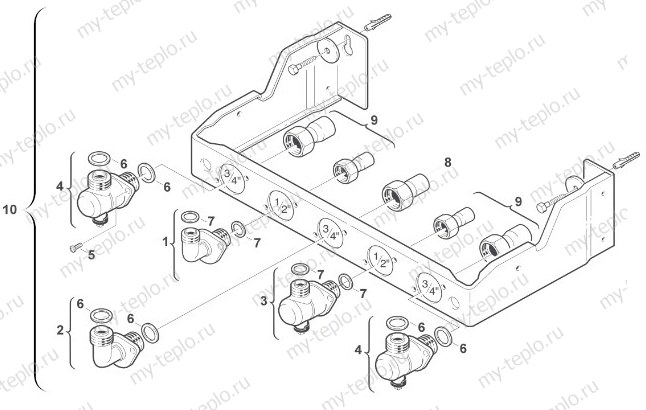 Купить запчасти Buderus Logamax U022-24К в Рязани