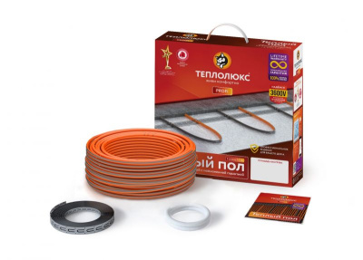 Греющий кабель Теплолюкс ProfiRoll 540 (540 Вт, 31,5 м, до 3,6 кв. м) (2206147)