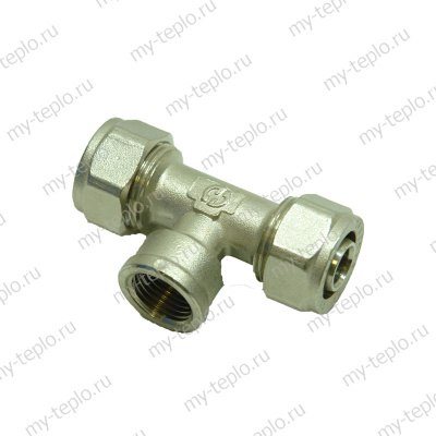 МПЛ Тройник 20х1/2"х20 вн/р GF