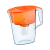 Фильтр-кувшин Аквафор Стандарт модель P87B15N (оранжевый) (203495)
